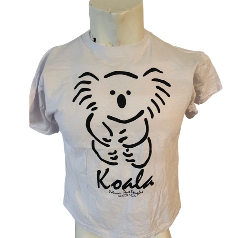 Vintage 80’s Australian Tourist Shirt: Koala Bear: The Outback: Retro: Deadstock